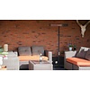 Terrasverwarmer Donker staand zwart 2500 watt