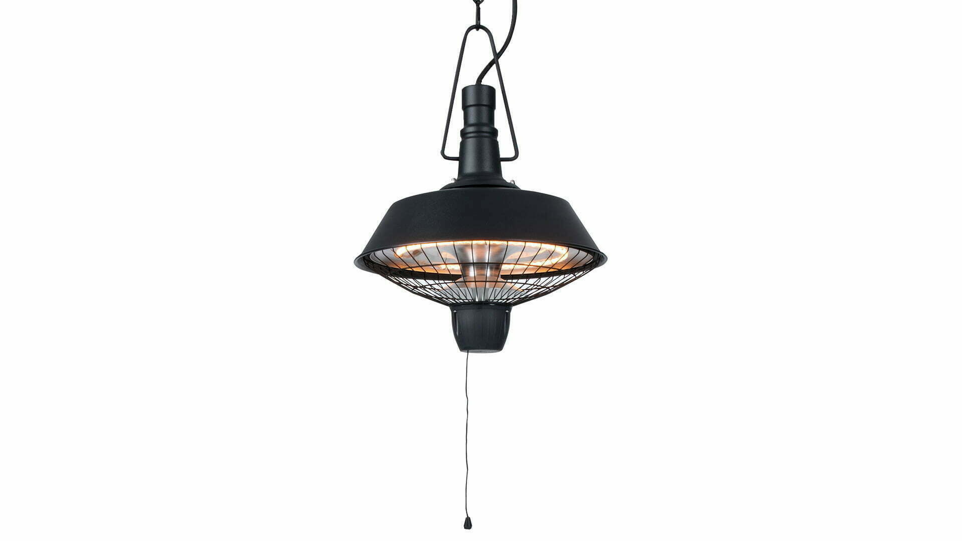 SUNRED Terrasverwarmer Indus Bright hangend zwart 2100 watt