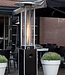 SUNRED Terrasverwarmer Gasvlambrander zwart 12.000 watt