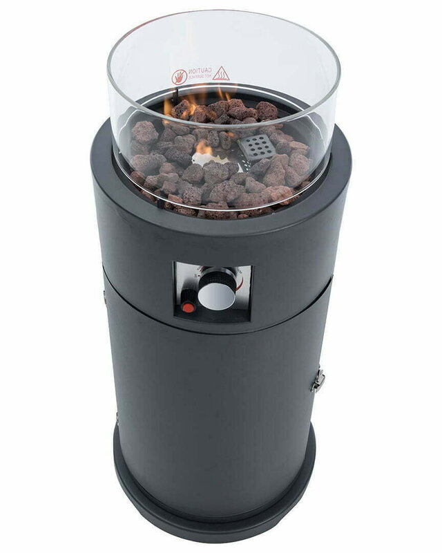 SUNRED Terrasverwarmer Bogo Vlam Gas Grijs 10500 watt