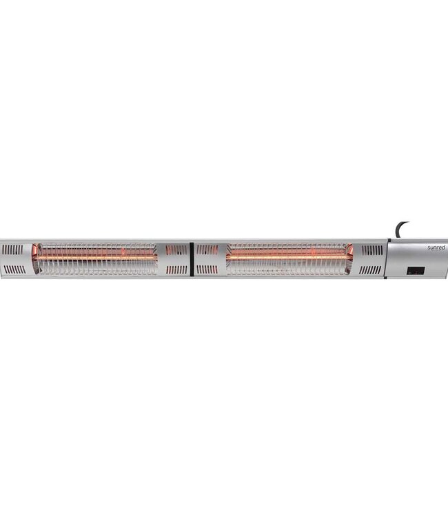 SUNRED Terrasverwarmer Ultra hangend/wand, zilver, 3000 watt