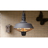 Terrasverwarmer Indus Bright hangend zwart 2100 watt