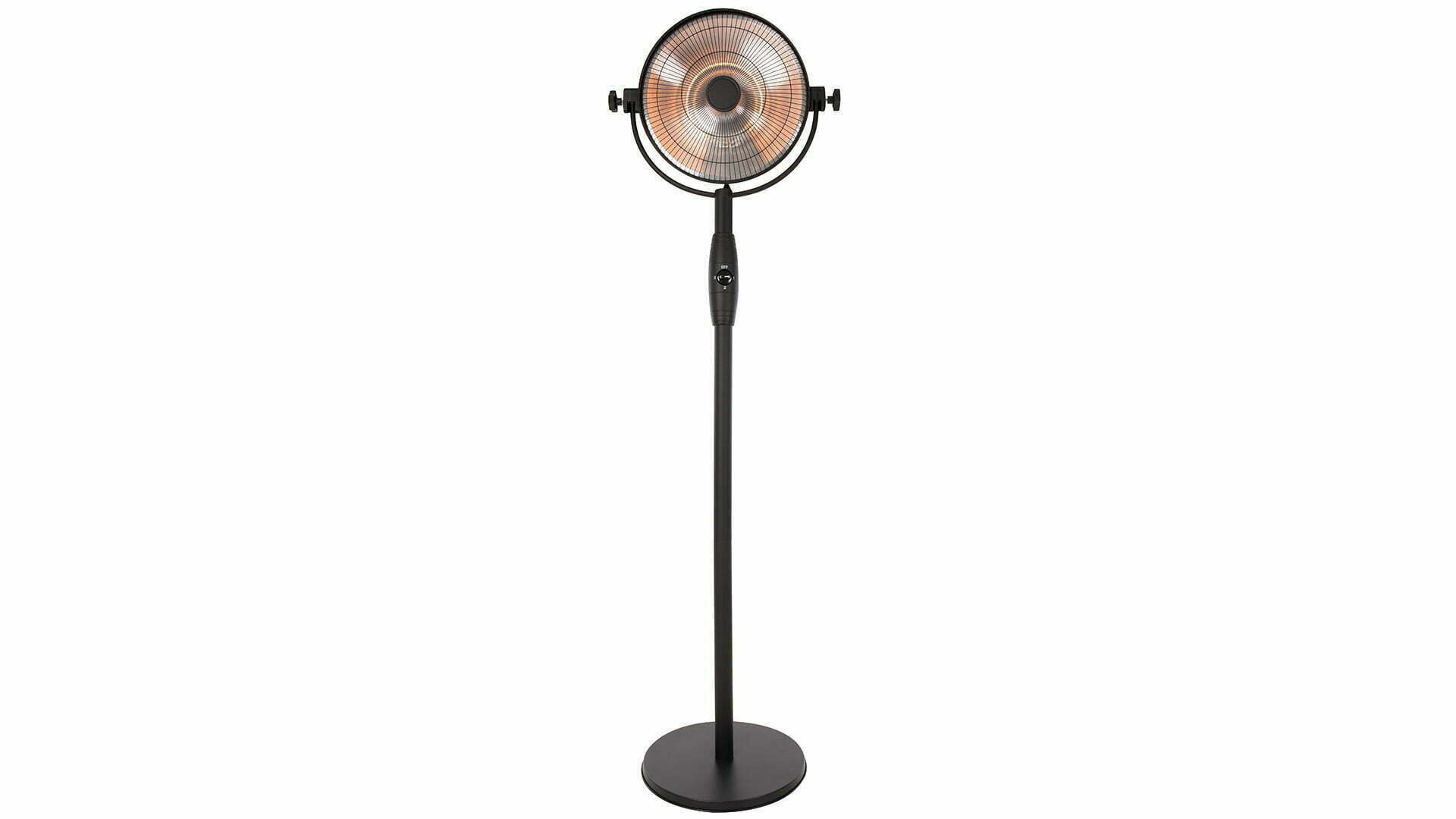 SUNRED Terrasverwarmer Retro Helder Staand Zwart 2100 watt