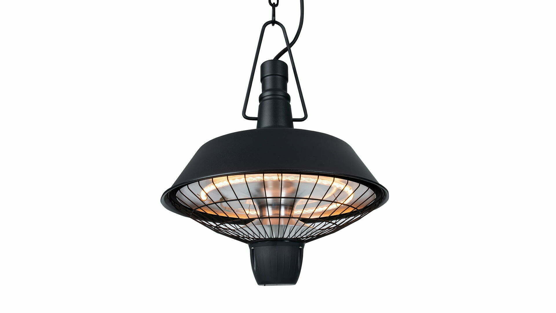 SUNRED Terrasverwarmer Indus Bright hangend zwart 2100 watt