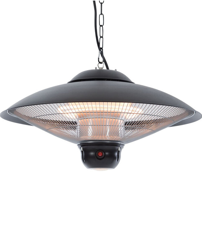 SUNRED Terrasverwarmer Sirius Helder Hangend Zwart 2100 Watt