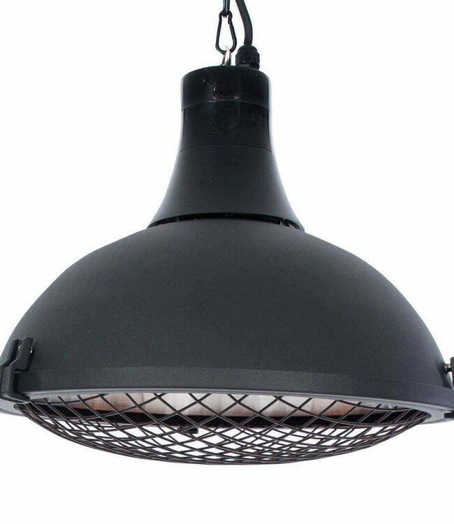 SUNRED Terrasverwarmer Indus II Helder Hangend Zwart 2100 Watt