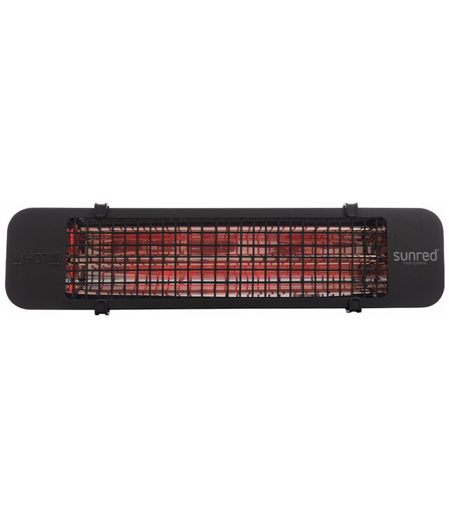 SUNRED Terrasverwarmer Vintage Donker Hangend Zwart 2500 Watt