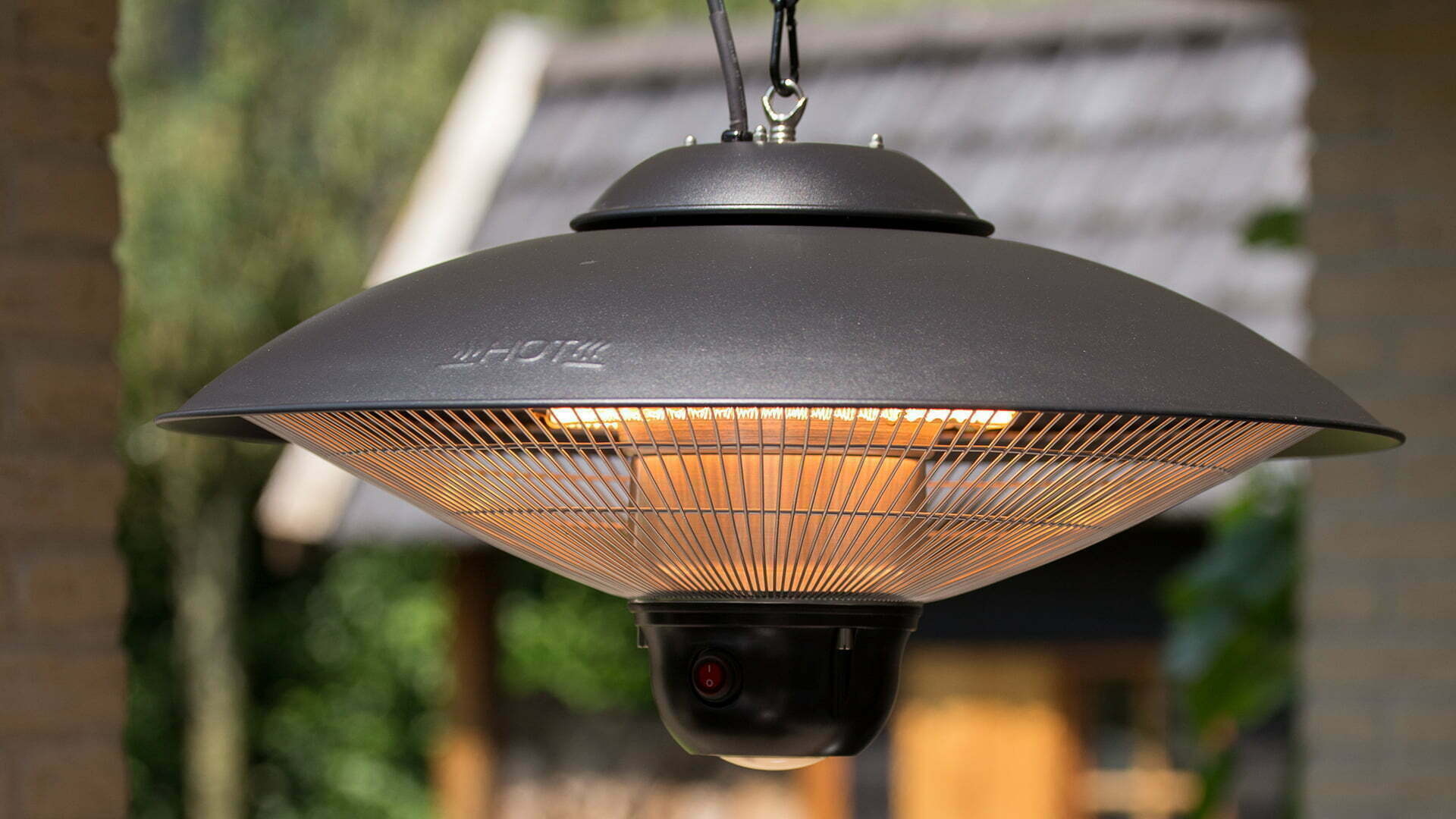 SUNRED Terrasverwarmer Sirius Helder Hangend Zwart 2100 Watt