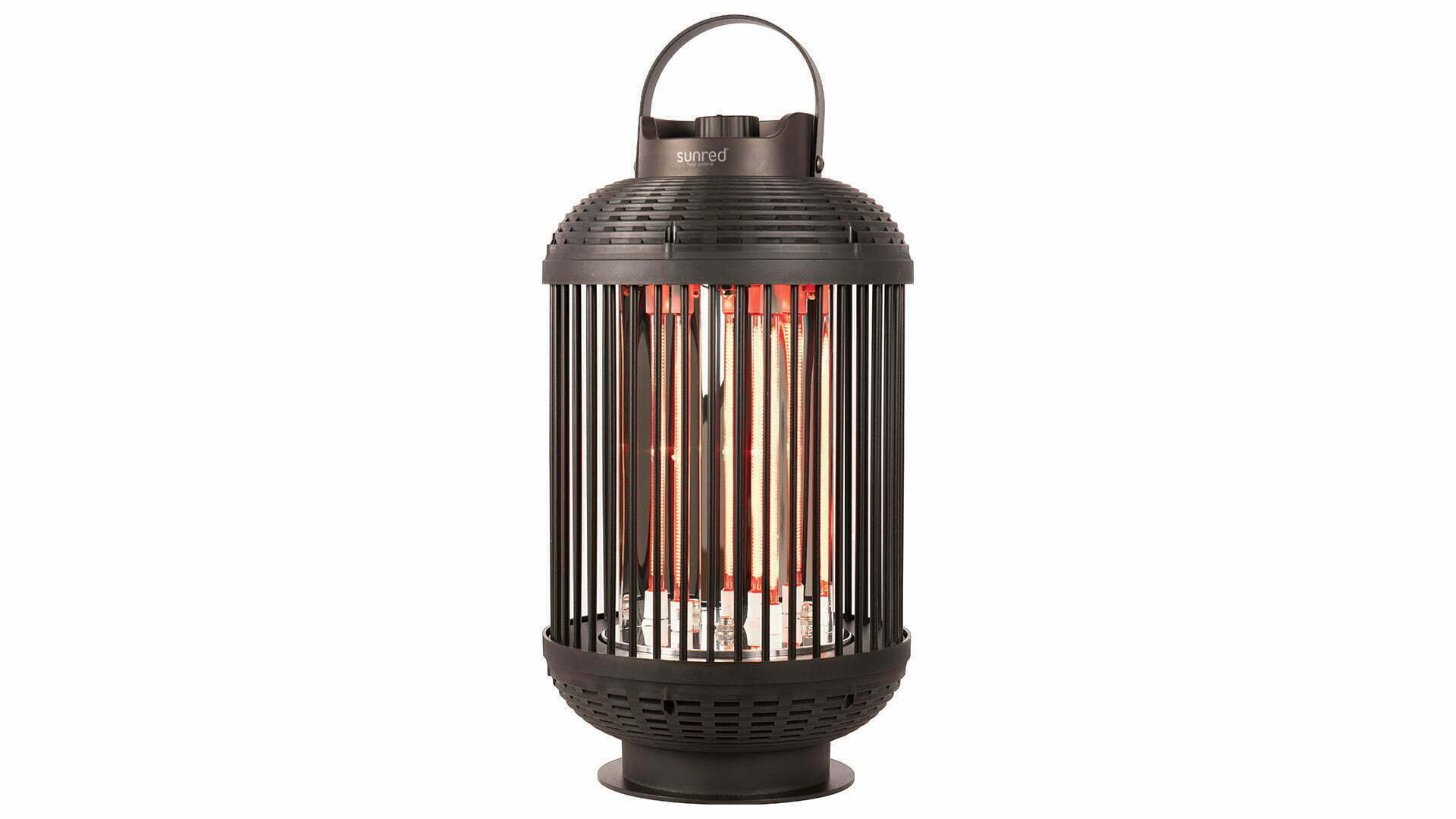 SUNRED Terrasverwarmer Indox Donker Tafelmodel Zwart 1200 Watt