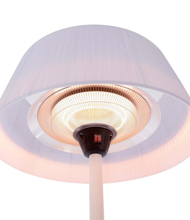 SUNRED Terrasverwarmer Artix Helder Staand Wit 2100 Watt