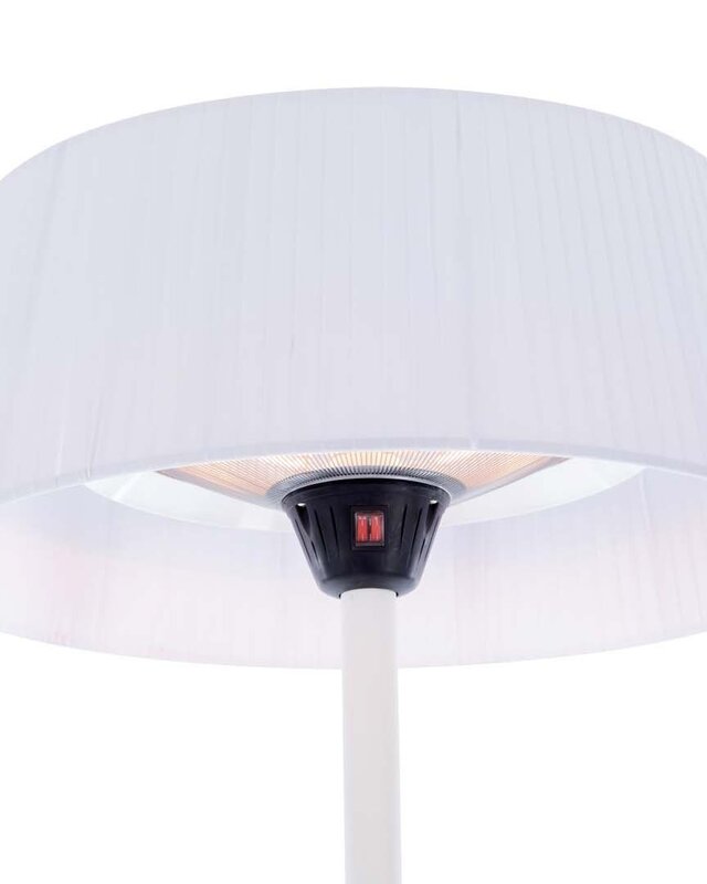SUNRED Terrasverwarmer Artix Helder Staand Wit 2100 Watt
