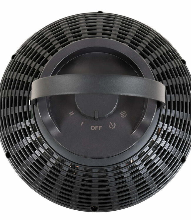 SUNRED Terrasverwarmer Indox Donker Tafelmodel Zwart 1200 Watt