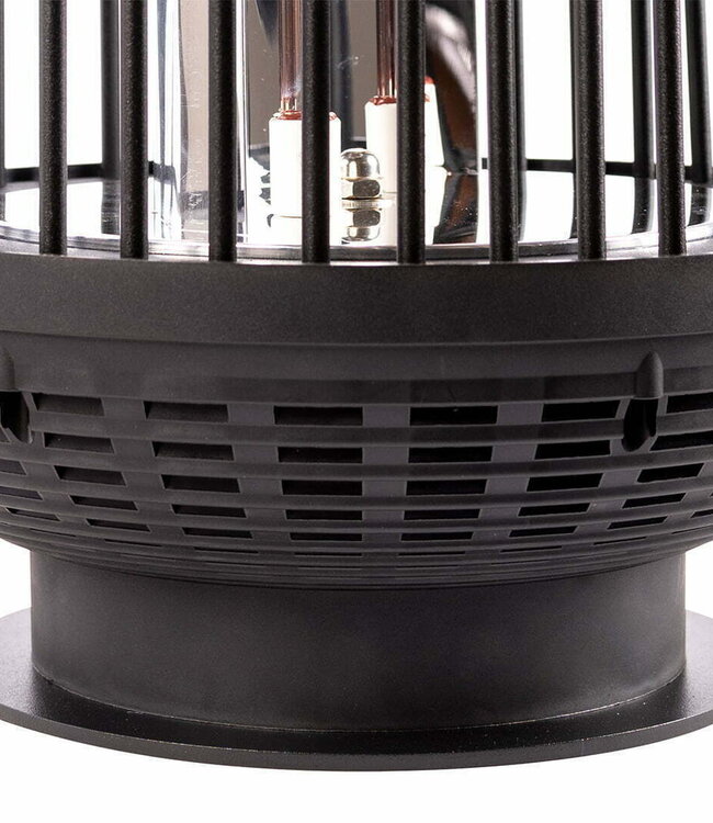 SUNRED Terrasverwarmer Indox Donker Tafelmodel Zwart 1200 Watt