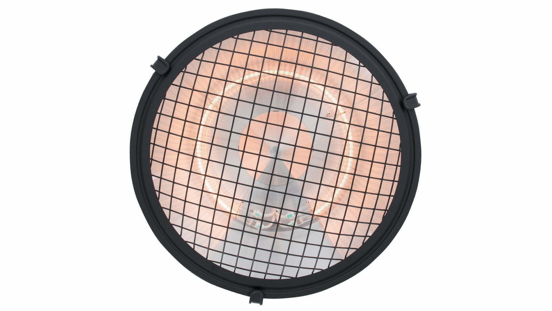 SUNRED Terrasverwarmer Indus II Helder Hangend Zwart 2100 Watt