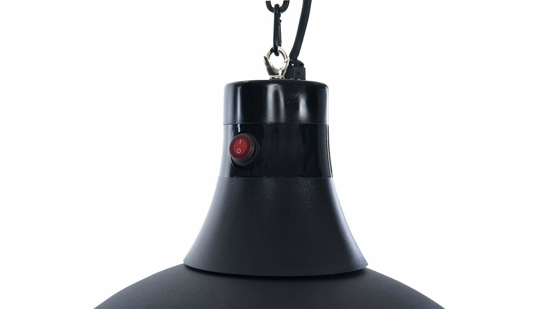 SUNRED Terrasverwarmer Indus II Helder Hangend Zwart 2100 Watt