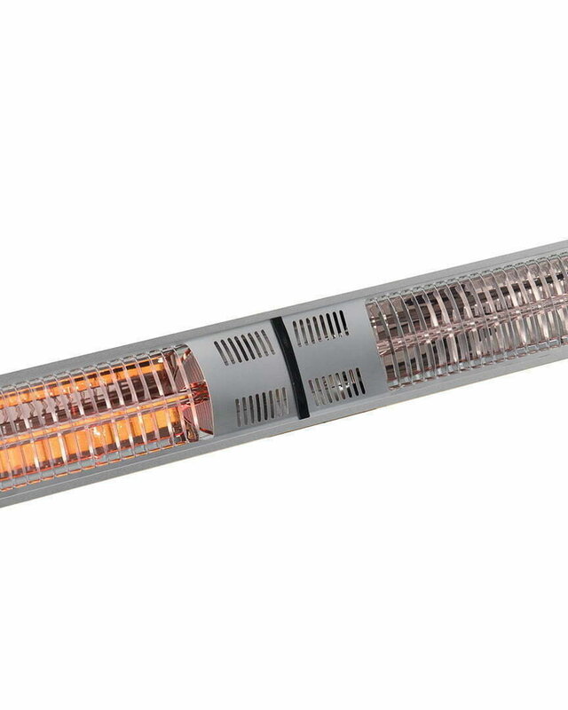 SUNRED Terrasverwarmer Ultra hangend/wand, zilver, 3000 watt