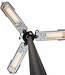 SUNRED Terrasverwarmer Bright parasol zwart 2000 watt