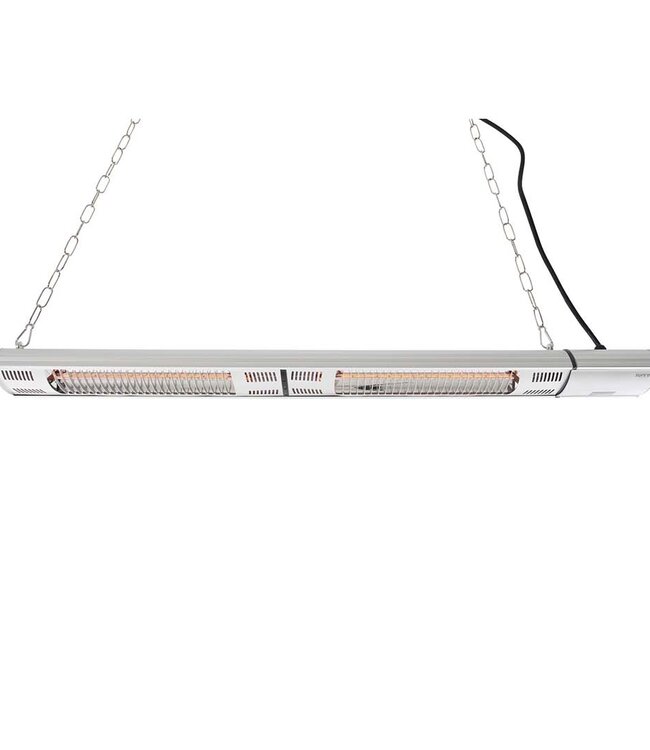 SUNRED Terrasverwarmer Ultra hangend/wand, zilver, 3000 watt