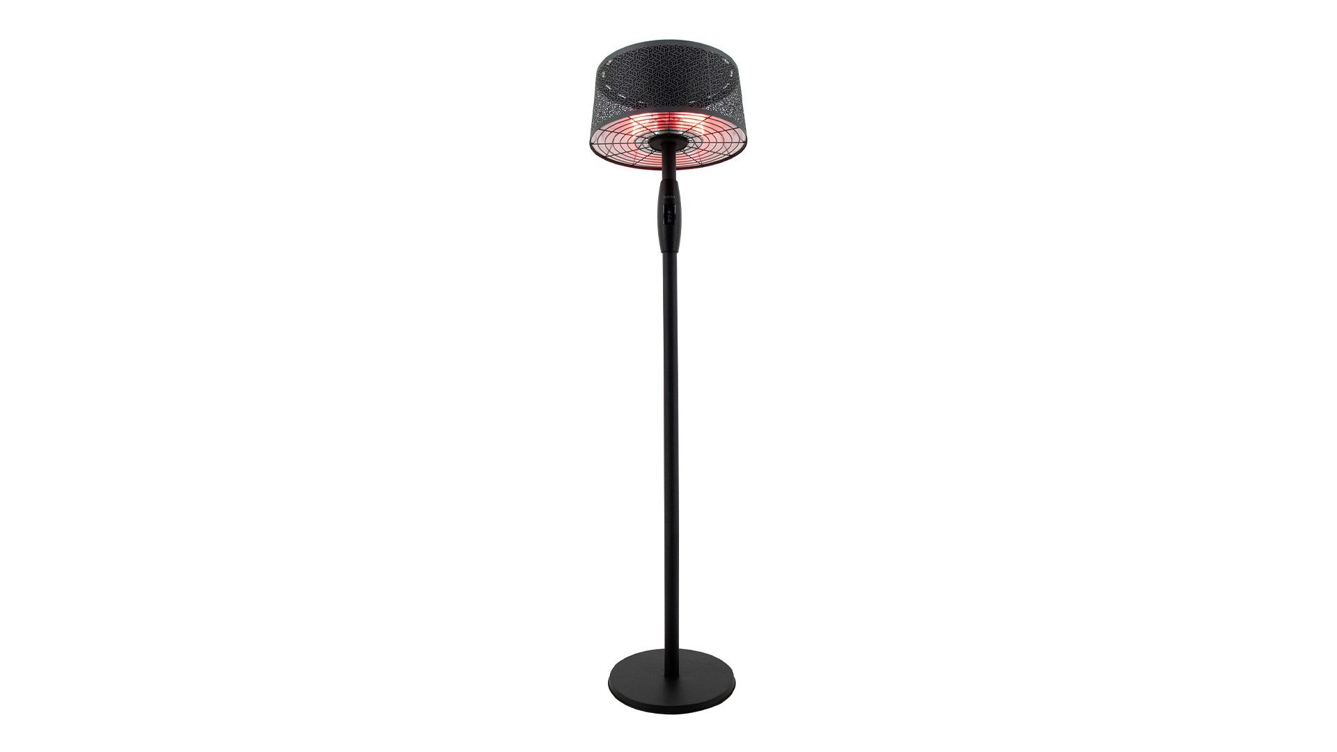 SUNRED Terrasverwarmer Moderna Artix Ultra Slim Staand Zwart 2000 watt