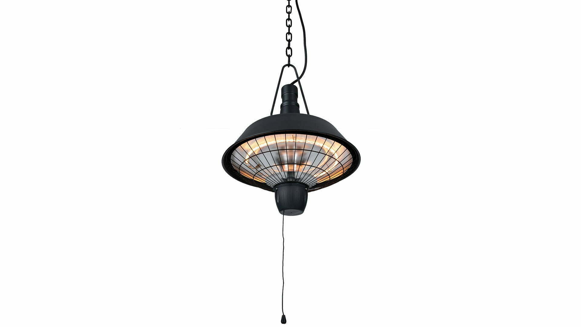 SUNRED Terrasverwarmer Indus Bright hangend zwart 2100 watt