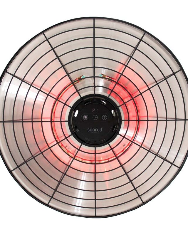 SUNRED Moderna Artix Ultra SMART Hangend Zwart 2000 Watt
