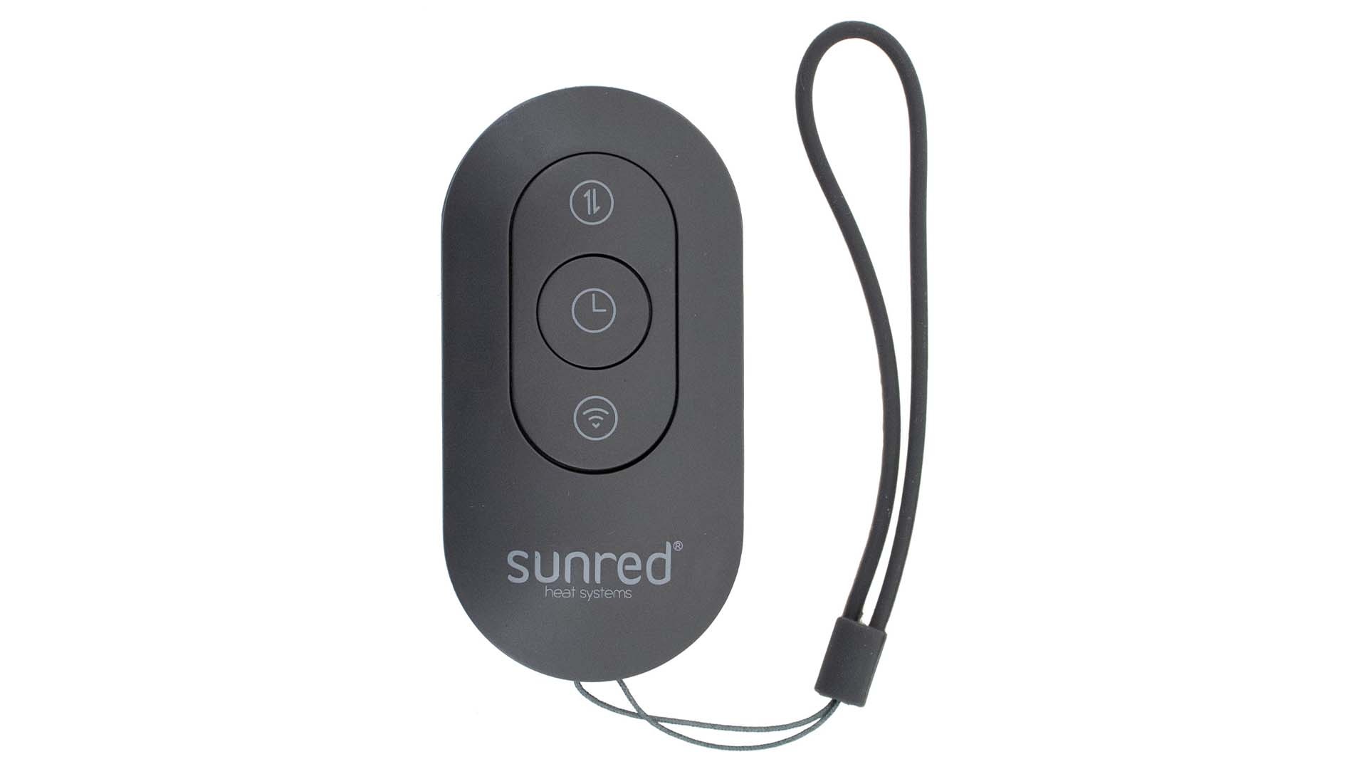 SUNRED Terrasverwarmer Moderna Artix Ultra Slim Staand Zwart 2000 watt