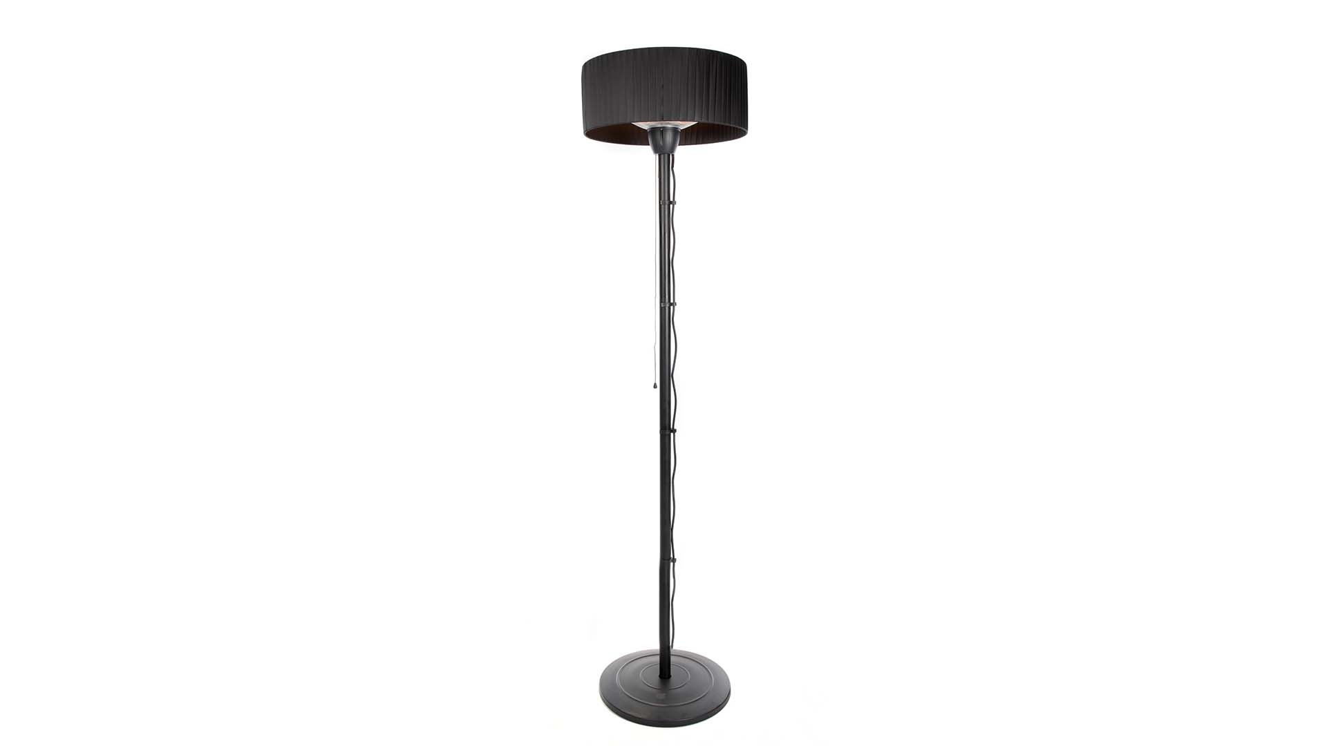 SUNRED Terrasverwarmer Artix Bright Staand Zwart 1500 Watt