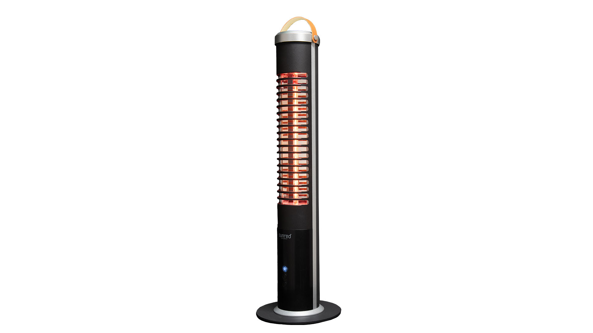 SUNRED Terrasverwarmer Apollo Ultra Slim tafel zwart 1200 watt