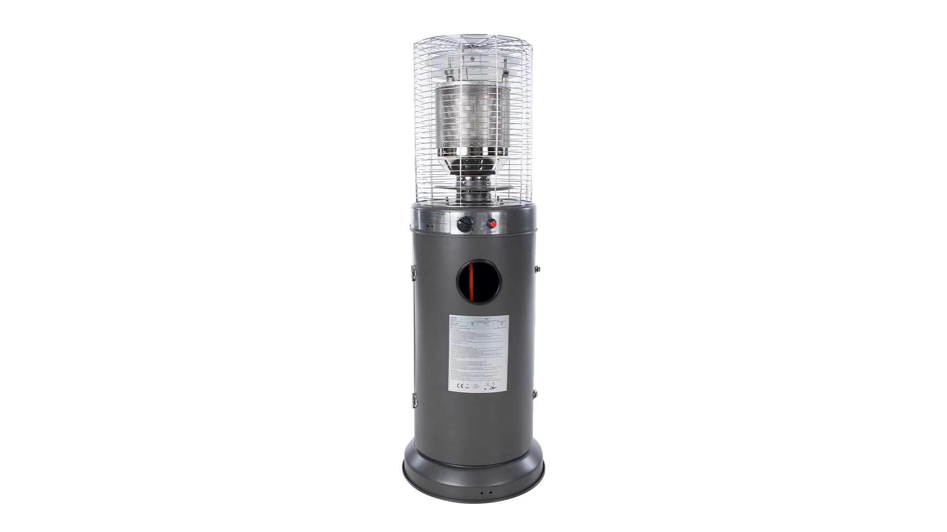 SUNRED Terrasverwarmer Propus Lounge gas grijs 10.000 watt