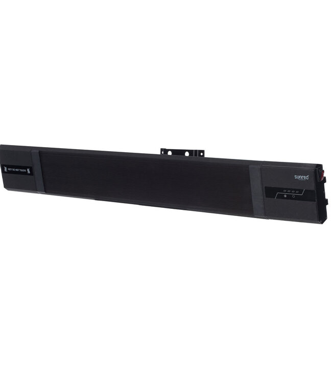 SUNRED Terrasverwarmer Nero Hangend/Wandmontage Zwart 2400 W