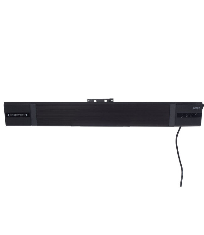 SUNRED Terrasverwarmer Nero Hangend/Wandmontage Zwart 2400 W