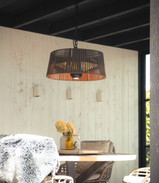 SUNRED Terrasverwarmer Artix Corda Bright Hangend Bruin 1800 Watt