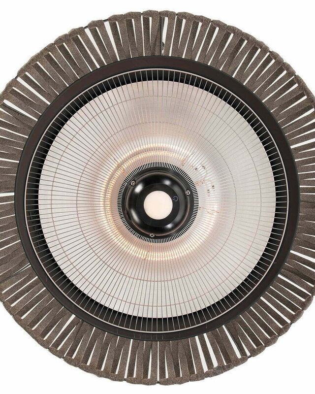 SUNRED Terrasverwarmer Artix Corda Bright Hangend Bruin 1800 Watt