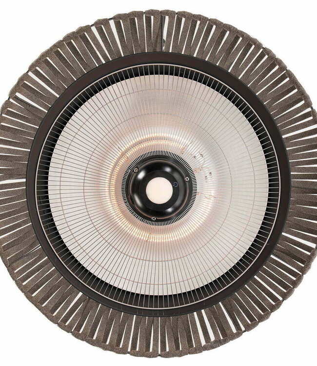 SUNRED Terrasverwarmer Artix Corda Bright Hangend Bruin 1800 Watt