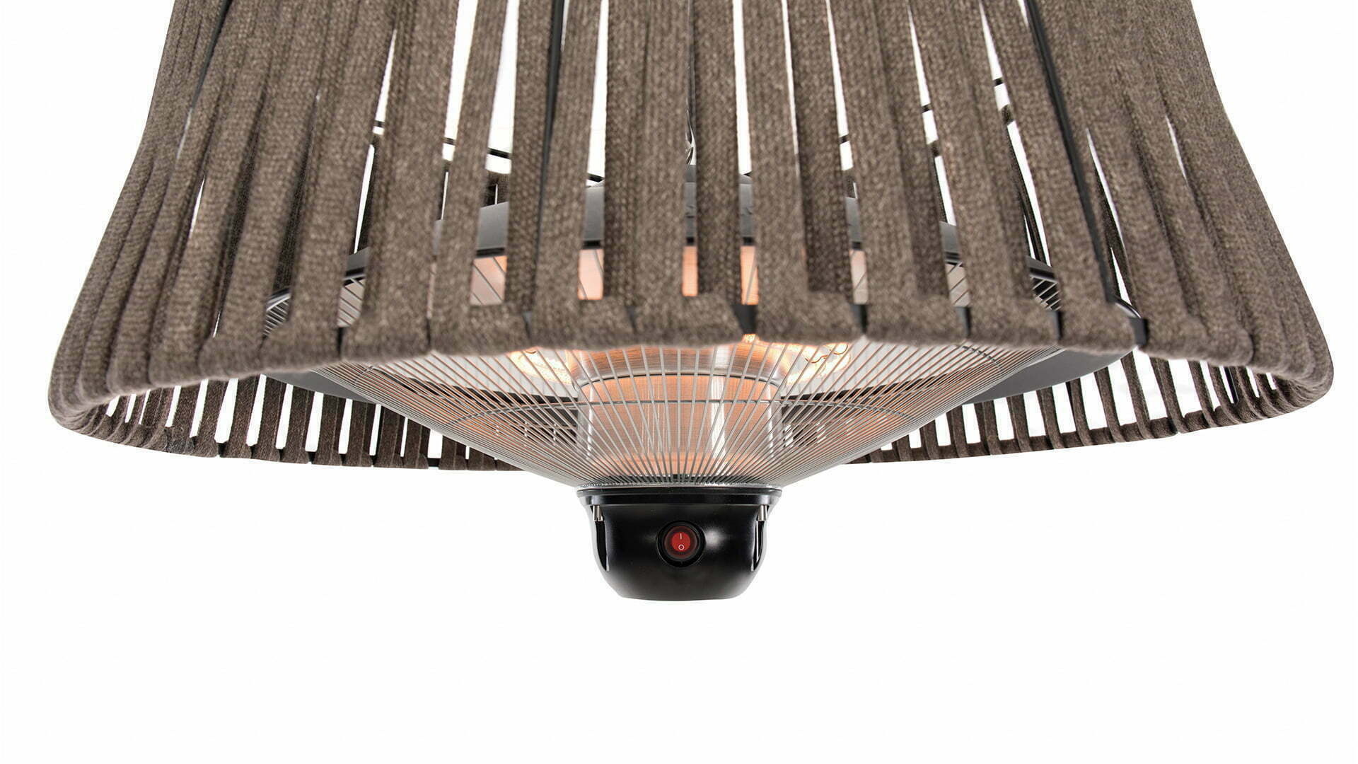 SUNRED Terrasverwarmer Artix Corda Bright Hangend Bruin 1800 Watt