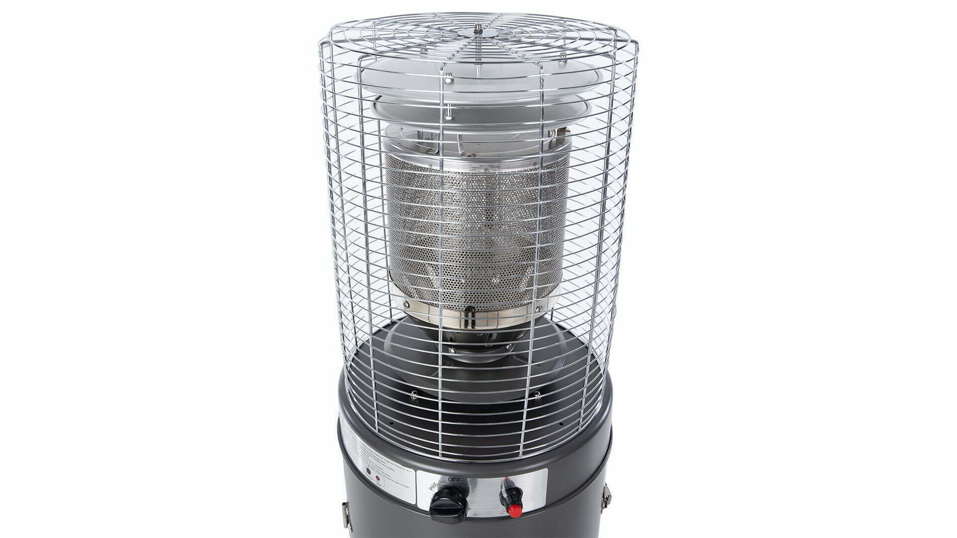 SUNRED Terrasverwarmer Propus Lounge gas grijs 10.000 watt