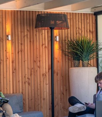 SUNRED Terrasverwarmer Artix Corda Helder Staand Bruin 2100 Watt