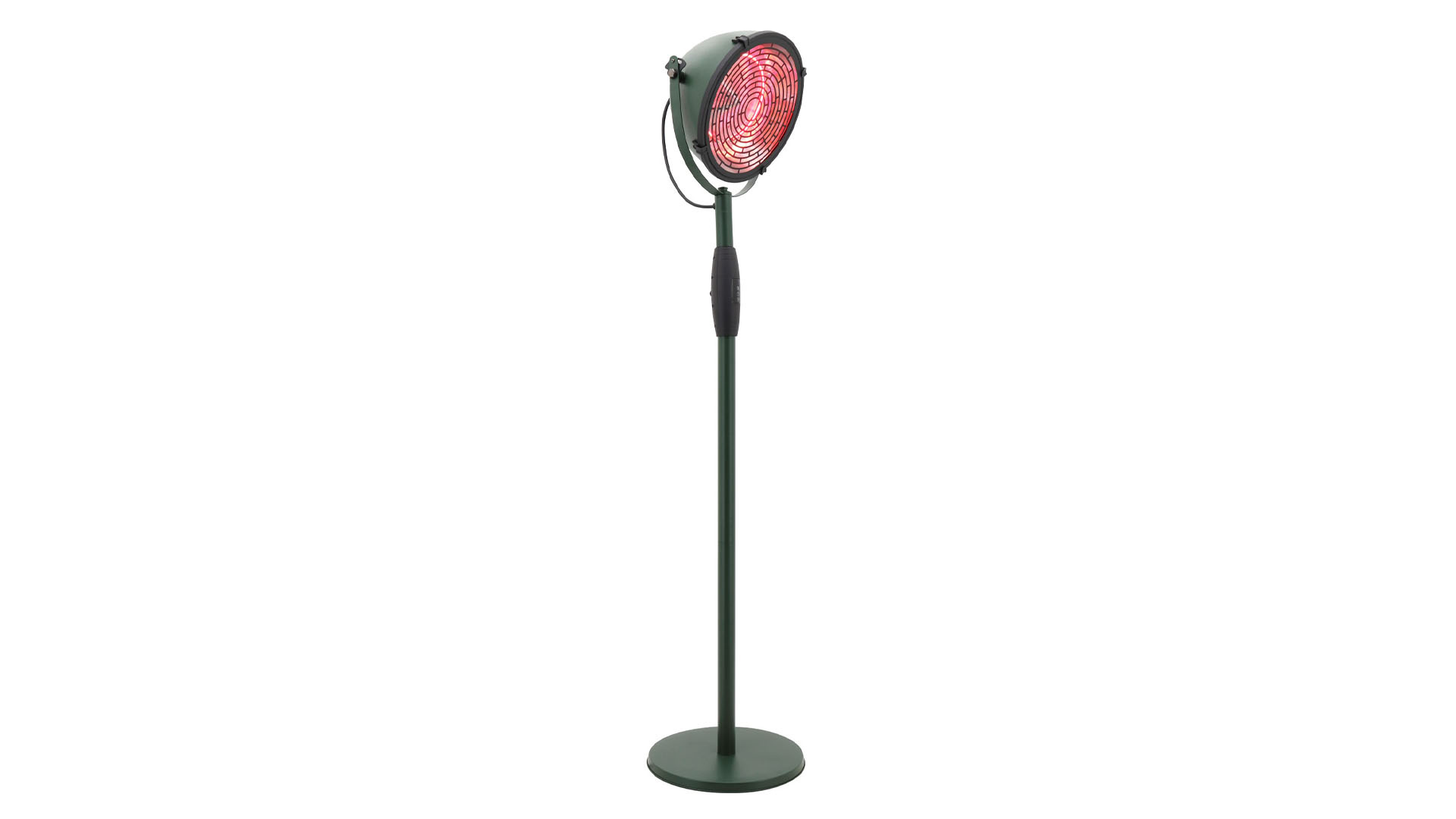 SUNRED Terrasverwarmer Indus Ultra Slim Staand Jadegroen 2100 Watt