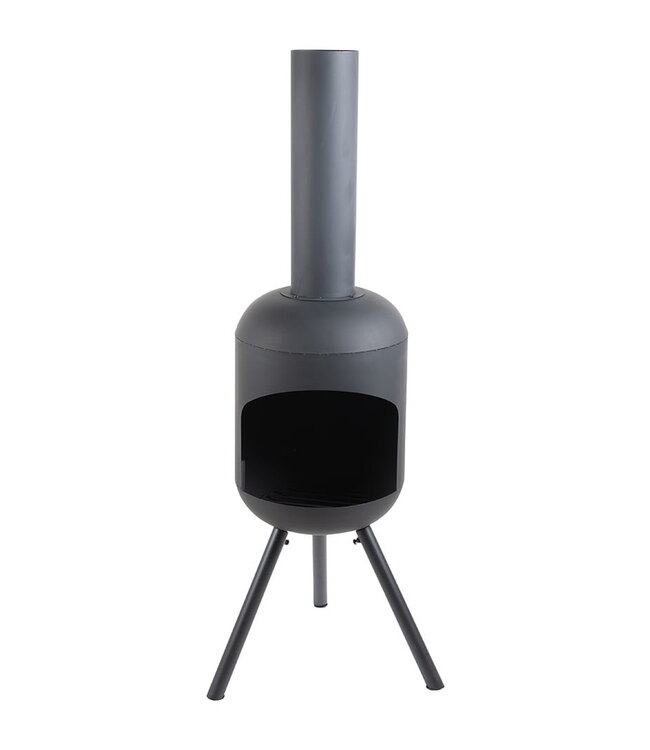 Redfire Fuego Grote Zwarte Vuurhaard H146 x B40 Cm