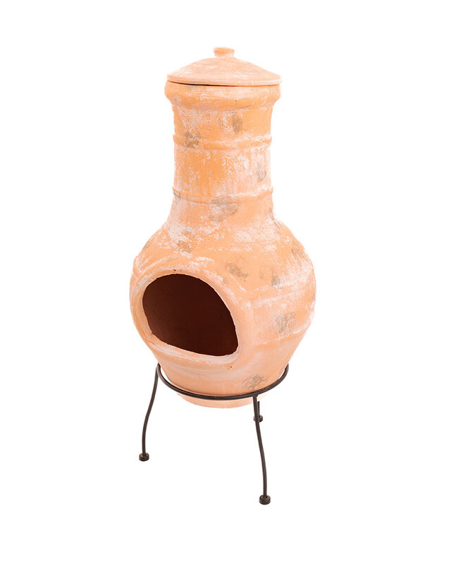 Redfire Chimenea Lima Kleihaard beige H85 x D36 Cm