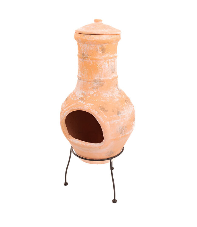 Redfire Chimenea Lima Kleihaard beige H85 x D36 Cm