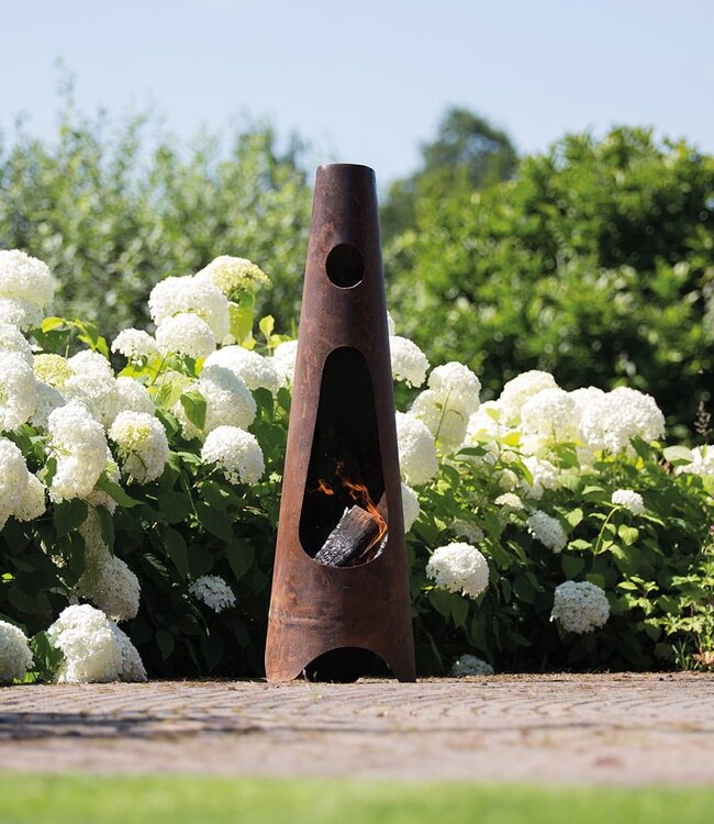 Redfire Thor Mini Vuurhaard Handgemaakt H110xD30 cm Roest