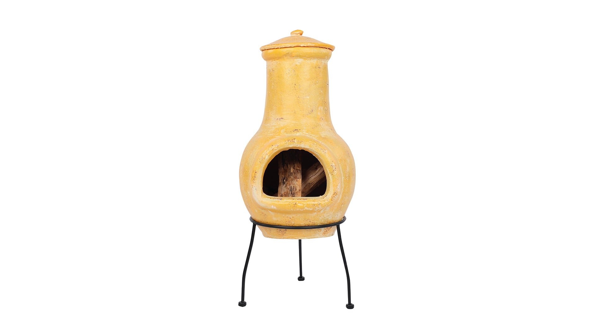 Redfire Tuinhaard Tampico Kleihaard Geel H68 x D31 Cm