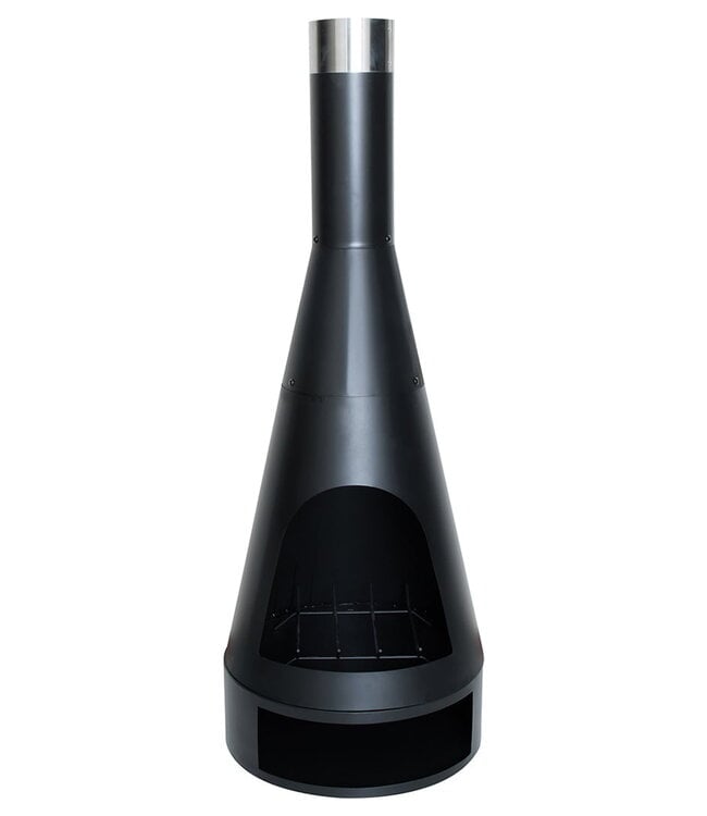 Redfire Kingston Vuurhaard Middelgroot Zwart H120 x D44 Cm