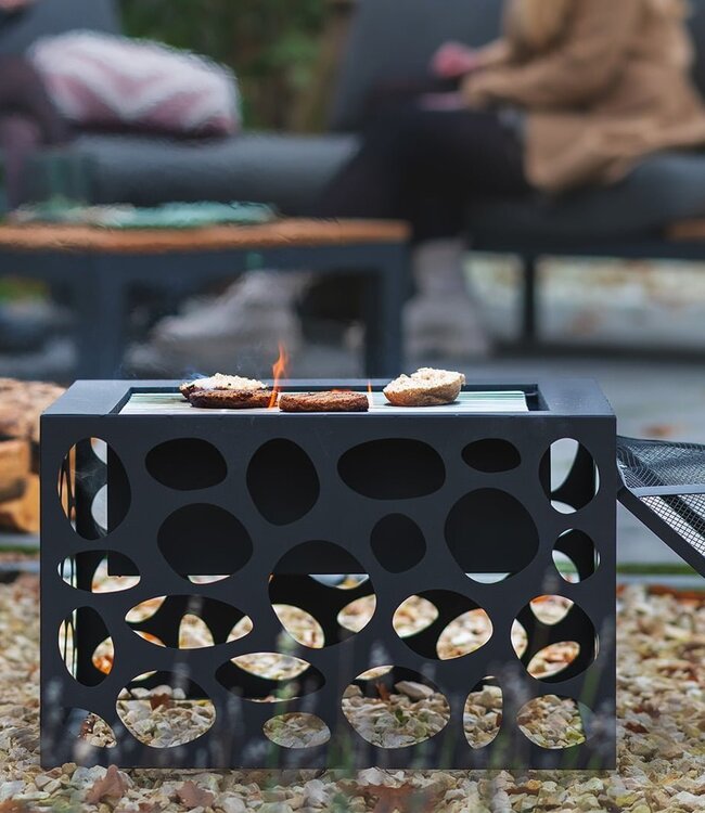 Redfire Mikor Vuurschaal Zwart