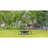 El Paso Barbecuedriepoot Zwart/Zilver H172 x B108 Cm