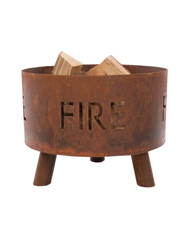 Redfire Fulla Vuurkorf Handgemaakt Roest H39 x D50 Cm