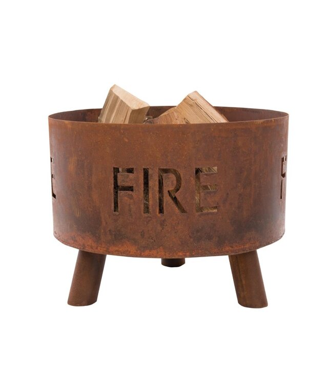 Redfire Fulla Vuurkorf Handgemaakt Roest H39 x D50 Cm