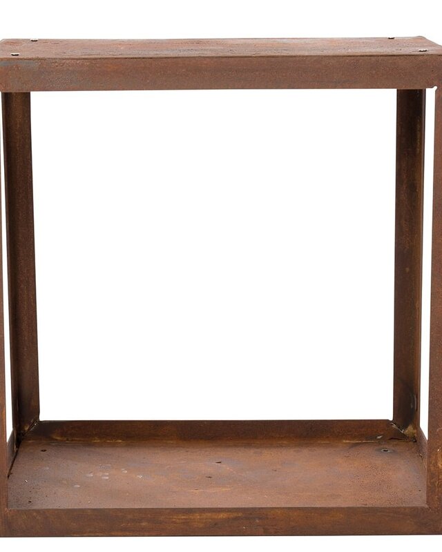 Redfire Hodr Handgemaakt Houtopslagbox 50 cm Roest