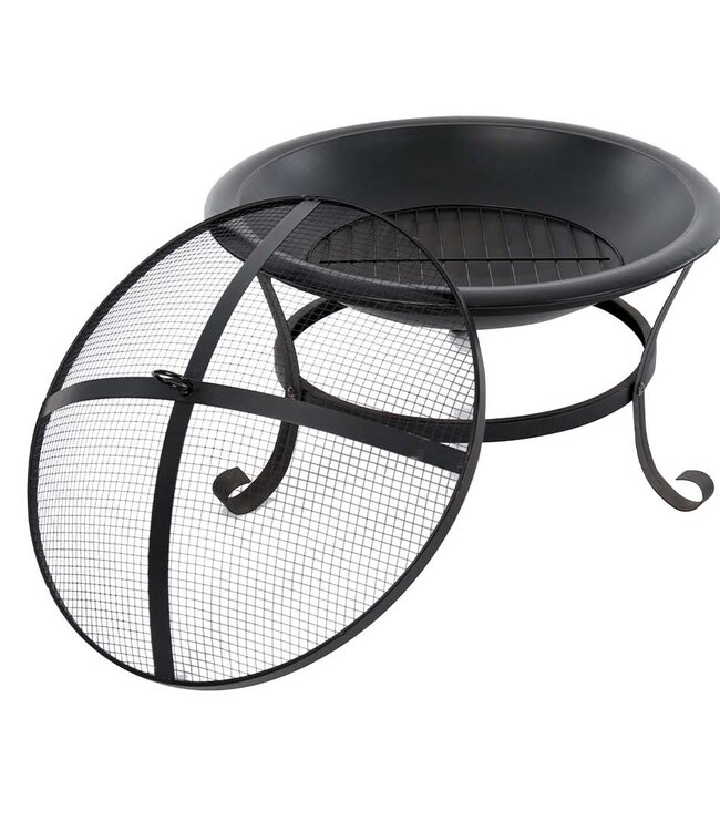 Redfire Atlanta Vuurschaal Zwart